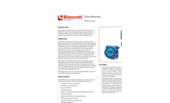 Model B3000 - Flow Monitor Brochure