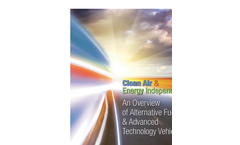 Alternative Fuel and Advanced Technology Vehicles Training Courses Brochure