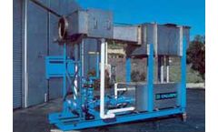 Ion-Exchange Waterleau - Model CALVERT - Gas Cleaning Collision Scrubber