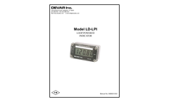 Devar - Model 18-LPI - Loop Powered Indicator - Manual