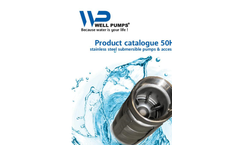 Well Pumps - Product Catalogue