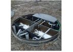 BioKube - Model 30 - 150 PE - Mars Small Wastewater Systems