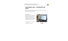 Liquid Manure Tanks Brochure