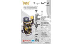 Scanprobe - Model Maxprobe XL - Drain Camera System - Datasheet