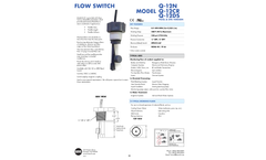 Harwil - Model Q-12 - Flow Switch - Brochure