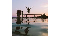 Ultrasonic algae control solution for recreational lakes industry