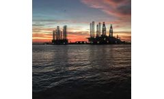 Ultrasonic algae control solution for oil & gas industry