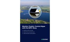 LG Sonic - Monitor & Control Algal Blooms - Brochure