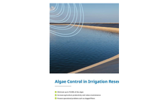 Algae Control in Irrigation Reservoirs brochure
