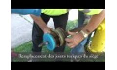 Clow Canada Post Maintenance d`incendie - Hydrant Maintenance Video Video