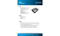 Senko - Model SSP100 - Optical Dust (PM1.0/2.5/10) Sensor - Brochure