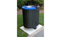 Mainstreet - Aluminum or Plastic Recycled Bin