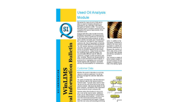 Used oil analysis module (PDF 367 KB)