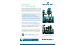 Watertronics - Electronic Butterfly Valve (EBV) - Brochure