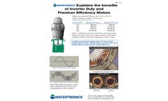 Watertronics - Inverter Duty Motors - Brochure