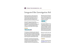 Integrated Site Investigation Solutions- Brochure