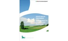 Solid Waste Treatment Products & Technology Portfolio - Brochure