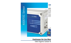 Thornton 4000TOC Total Organic Carbon Sensor Data Sheet