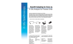 FlowIR For Continuous Flow Chemistry Datasheet