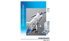 High-Performance Micro and Analytical Balances Brochure