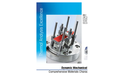 Model DMA 1 - Dynamic Mechanical Analyzer Brochure