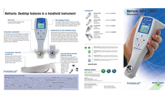 Portable Refractometers Hand Held Meters Brochure