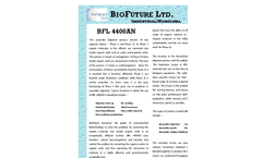 Biofuture- Model BFL 4400AN - Facultative Biological Degradation - Brochure
