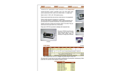 Peristaltic Dispenser Pumps (Variable Flow) Data Sheet (PDF 75 KB)