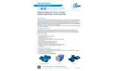 Determination of Mercury in Soil, Bottom Sediments and Geological Materials - Brochure
