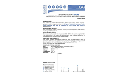Application - Determination of cations in feedstuffs, compound feeds, and feed raw materials - Brochure