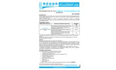 Determination of the Chemical Oxygen Demand (COD) in Water - Brochure