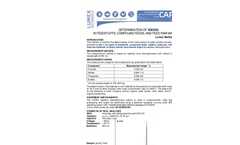 Application - Determination of anions in feedstuffs, compound feeds, and feed raw materials - Brochure