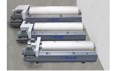 Hiller - Model DecaPress - Decanter Centrifuges