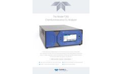 TAPI - Model T265 - Chemiluminescence O3 Analyzer - Specification Sheet