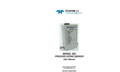 TAPI - Model 452 - Process Ozone Sensor - Manual