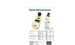 GOnDO - Model PDR-108 - Digital Refractometer Brochure