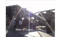 Warren & Baerg Cube Test of Corn Stover for Biomass Fuel - Video