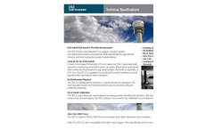 PDS - Model DS2 - Sonic Anemometer - Brochure
