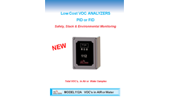 MODEL 112A VOC`s in AIR or Water