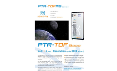 IONICON PTR-TOF-MS Ultimate Performance High-Resolution System - Brochure