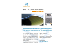 IONICON T-1000 Airborne Molecular Contamination (AMC) Monitor - Brochure