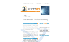 IONICON CHARON Real-Time Aerosol Inlet for IONICON PTR-TOFMS - Brochure