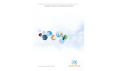 IONICON Corporate, Product & Technologies Brochure