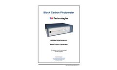 2B-Technologies - Black Carbon Photometer - Operation Manual