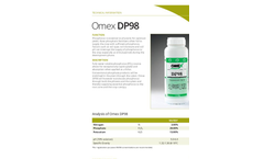 Model DP98 - Water Soluble Phosphorous - Brochure