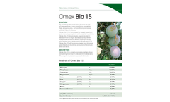 Model Bio 15 - Biostimulant Combining Mineral Nutrition - Brochure