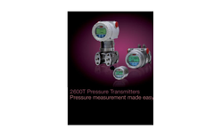 Gauge Pressure Transmitters - 266GSH Brochure