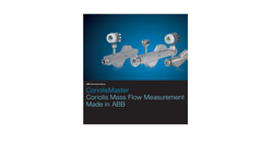 CoriolisMaster Mass Flowmeters Brochure
