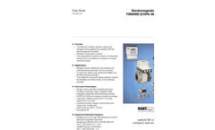 Electromagnetic Flowmeter FXM2000 (COPA-XM / MAG-XM) Data Sheet