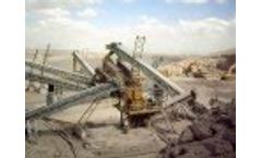 Baioni - Stationary Crushing Plant Without Dust Control System Video
